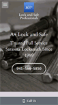 Mobile Screenshot of apluslockandsafe.com